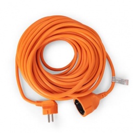 Hosszabbító, lengőaljzat, 20m, ENTAC, narancs