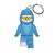 Kulcstartó, LED világítással, LEGO &quot;Shark Suit Guy&quot;